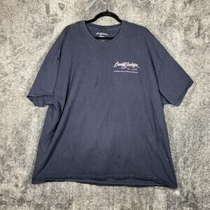 Barrett-Jackson Shirt Mens 3XL Blue No Limits Car Auction Graphic Tee Racing
